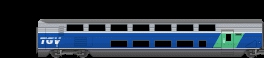 SNCF TGV Duplex Endwagen B