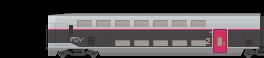 SNCF TGV Duplex Endwagen B